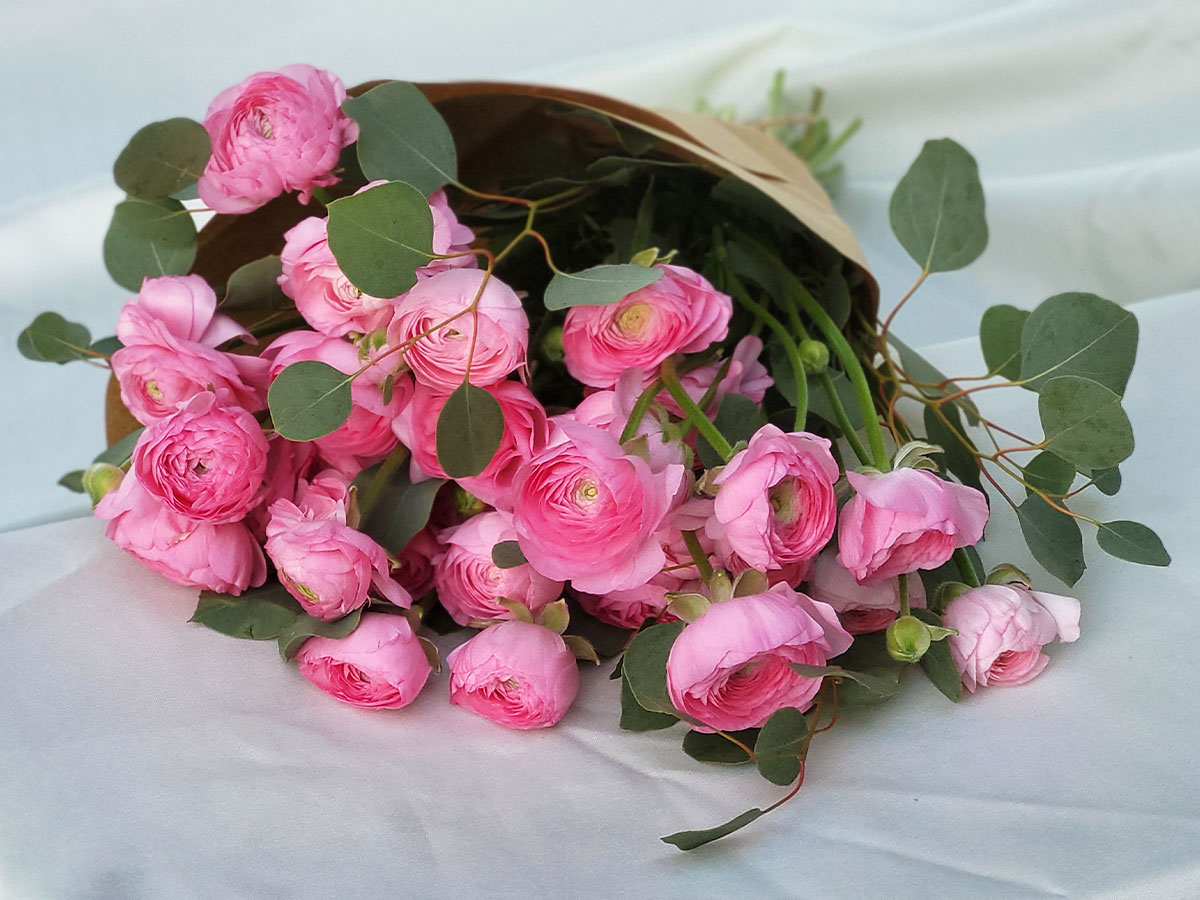 Large fresh flower bouquet